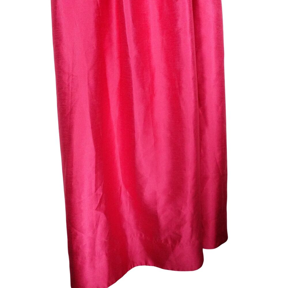 Tuckernuck Hot Pink Satin Square-Neck Midi Dress - Picture 3 of 11